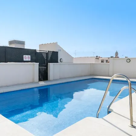 -malagasunapts-romantic Private Terrace&shared Pool דירה מאלגה