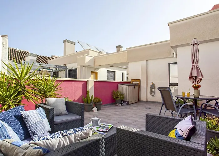 Apartament -malagasunapts-romantic Private Terrace&shared Pool Malaga