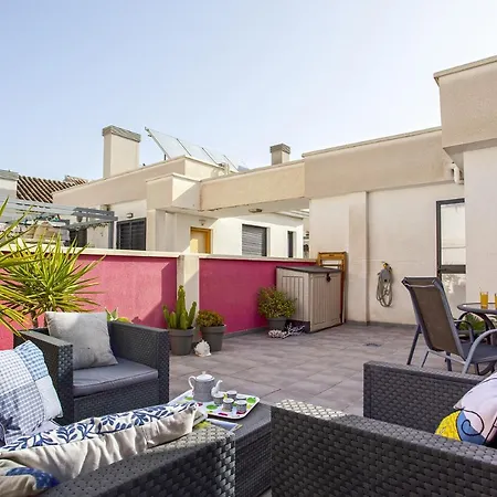 Apartamento -malagasunapts-romantic Private Terrace&shared Pool Málaga